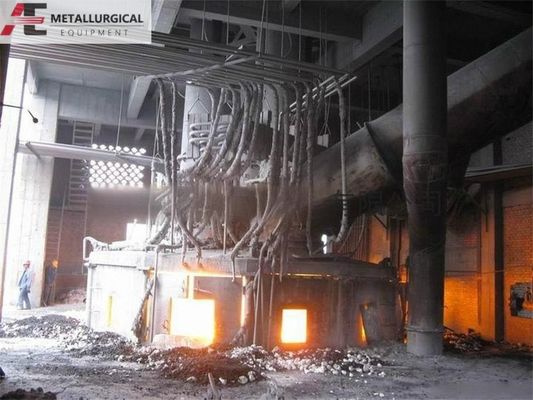 kwaliteit  33000kVA Calcium Carbide Furnace Submerged Arc Furnace For Ferro Alloy Production fabriek