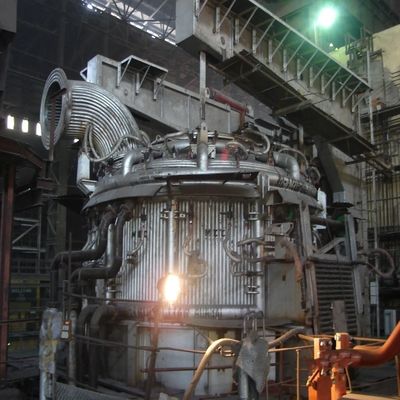 kwaliteit  10T Electric Arc Furnace with Smelting Temperature Control High Heat Efficiency and Impurity Removal for Steel Production fabriek