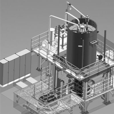 Dubbelkamera vacuümverkoolingsoven Industriële vacuümoven 380V