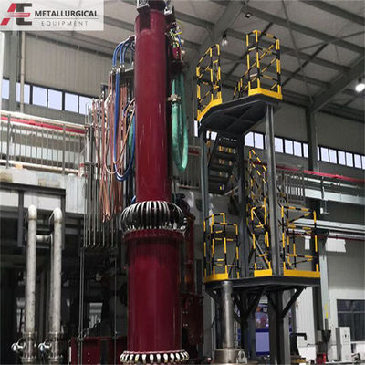 Coaxieel geleidend ontwerp Accuum Arc Remelting Furnace VAR / RVAR Nieuw helium koelsysteem voor smeltkroes
